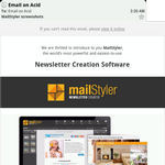 Newsletter template compatibility test