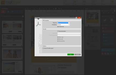 Mailstyler Newsletter Creator - Export PDF