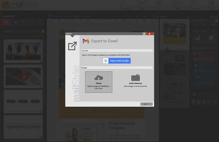 Mailstyler Newsletter Creator - Gmail export