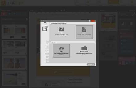 Mailstyler Newsletter Creator - Exportar