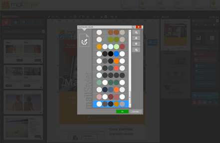 Mailstyler Newsletter Creator - Paletas de colores