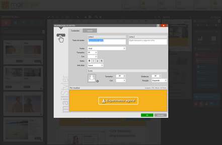 Mailstyler Newsletter Creator - Propriedades do botão