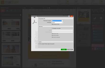Mailstyler Newsletter Creator - Exportar em PDF