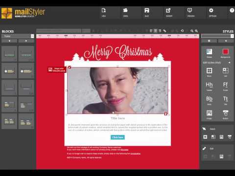 MailStyler - Your Christmas newsletter in 2 minutes...