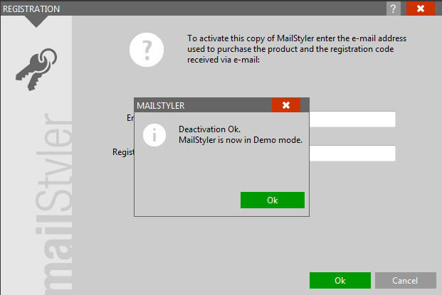 MailStyler Deactivation 2