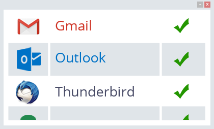 Email-Darstellung auf jedem Client