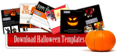 Halloween 2020 free newsletter templates