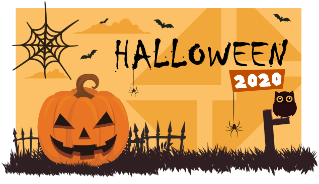 Halloween 2020 free newsletter templates