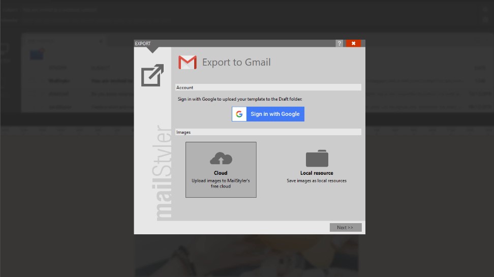 email template gmail