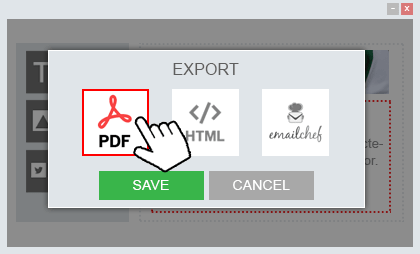 Exportación a PDF